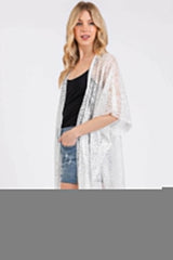 Flower Pattern Crochet Lace Tassel Cover Up - Fit Me For 20