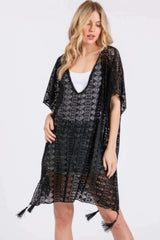 Crochet Lace Tassel Cover Up - Fit Me For 20