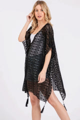 Crochet Lace Tassel Cover Up - Fit Me For 20
