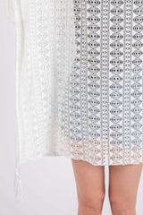 Crochet Lace Tassel Cover Up - Fit Me For 20