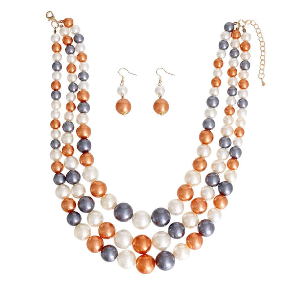 Gold and Cream Pearl 3 Layer Set - Fit Me For 20
