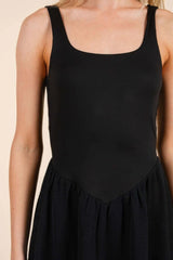 Backless Tie Mini Dress - Fit Me For 20