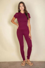 Basic Solid Leggings - Fit Me For 20