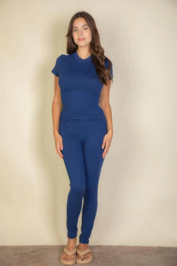 Basic Solid Leggings - Fit Me For 20