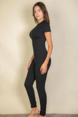 Basic Solid Leggings - Fit Me For 20