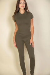Basic Solid Leggings - Fit Me For 20