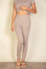 Basic Solid Leggings - Fit Me For 20
