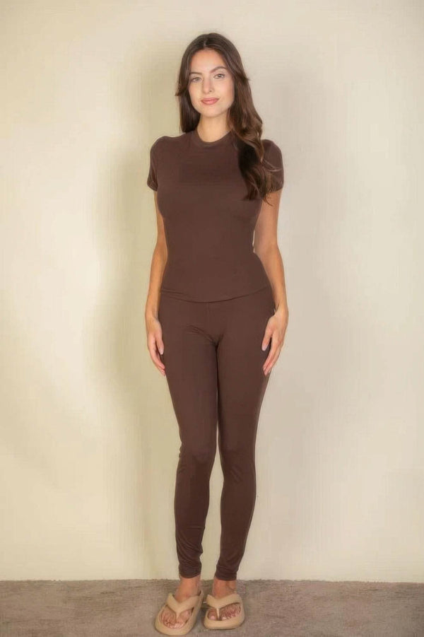 Basic Solid Leggings - Fit Me For 20