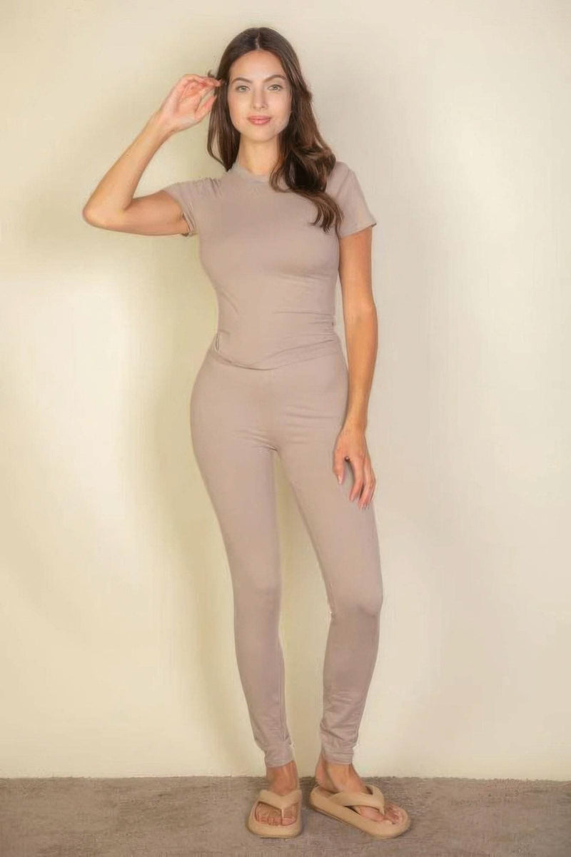 Basic Solid Leggings - Fit Me For 20