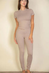 Basic Solid Leggings - Fit Me For 20