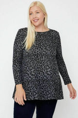 Cheetah Print Tunic - Fit Me For 20