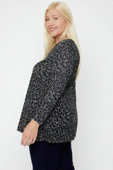 Cheetah Print Tunic - Fit Me For 20