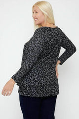Cheetah Print Tunic - Fit Me For 20