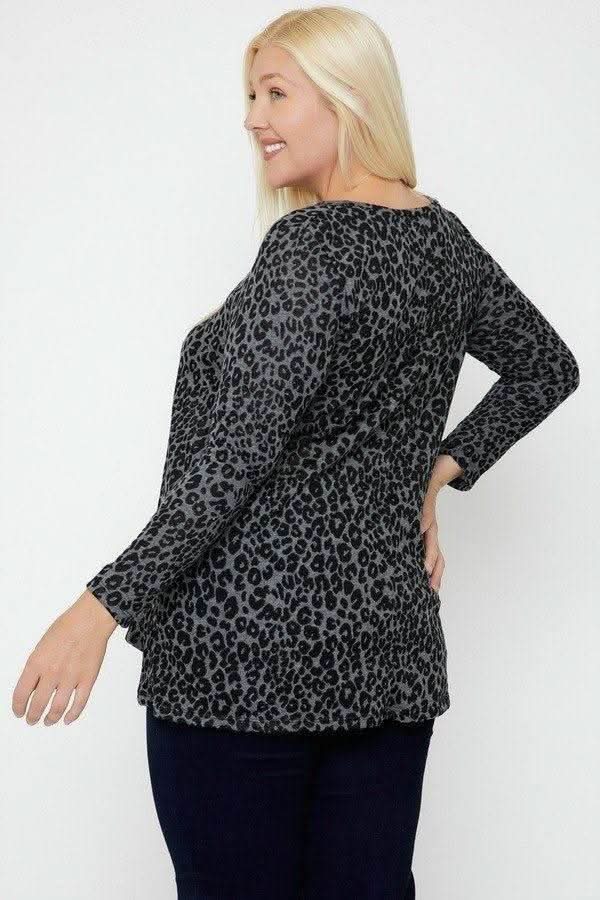 Cheetah Print Tunic - Fit Me For 20