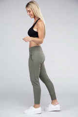 Comfy Stretch Lounge Sweat Pants - Fit Me For 20