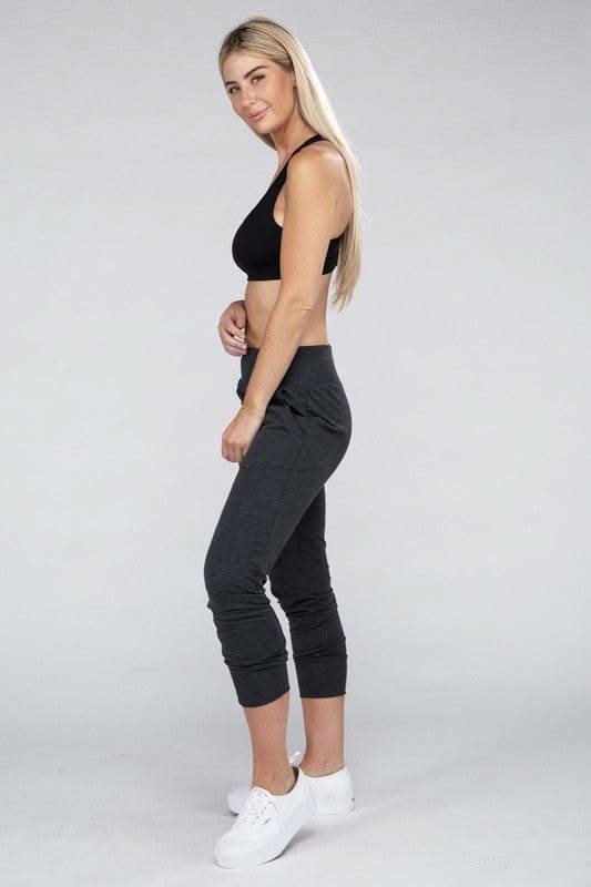 Comfy Stretch Lounge Sweat Pants - Fit Me For 20