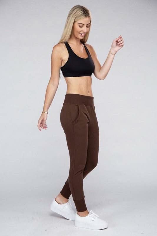 Comfy Stretch Lounge Sweat Pants - Fit Me For 20
