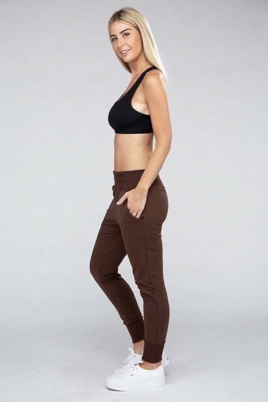 Comfy Stretch Lounge Sweat Pants - Fit Me For 20