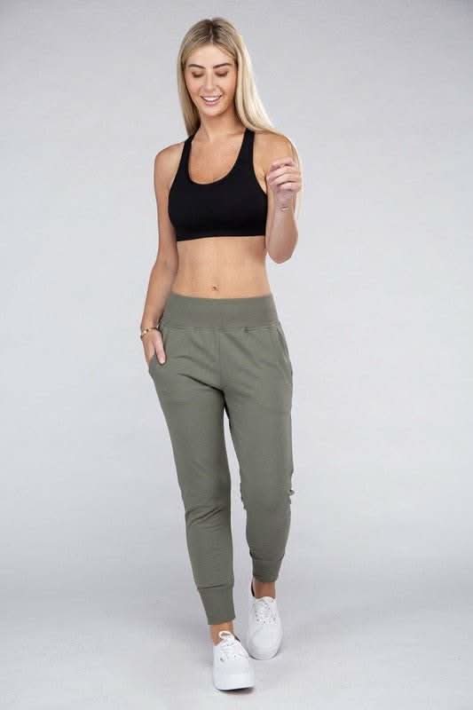 Comfy Stretch Lounge Sweat Pants - Fit Me For 20
