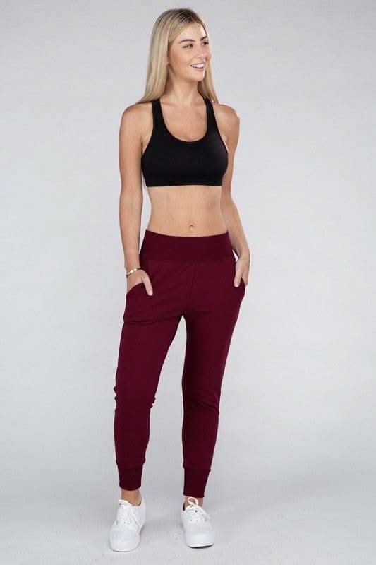 Comfy Stretch Lounge Sweat Pants - Fit Me For 20