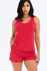 Comfy Tank Top & Shorts Set - Fit Me For 20