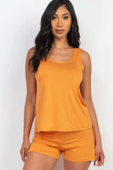 Comfy Tank Top & Shorts Set - Fit Me For 20