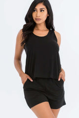 Comfy Tank Top & Shorts Set - Fit Me For 20