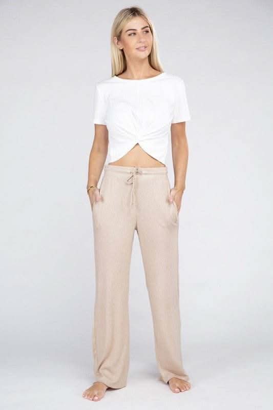 Cozy Terry Lounge Pants - Fit Me For 20