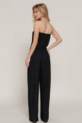 Crinkle Knit Tube Jumpsuit - Fit Me For 20