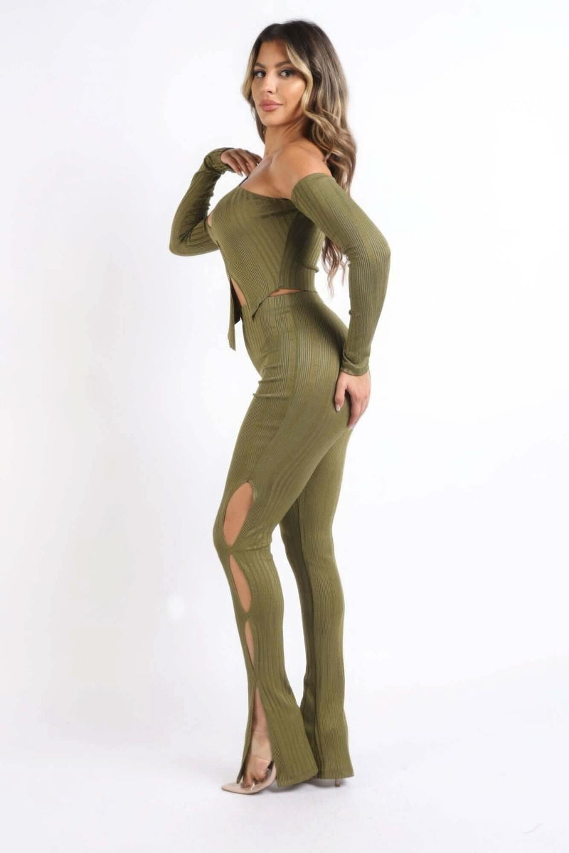 Cutout ribbed set - Fit Me For 20