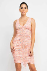 Ditsy Floral Ruching Dress - Fit Me For 20