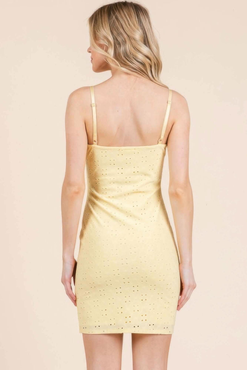 Eyelet Mini Dress - Fit Me For 20
