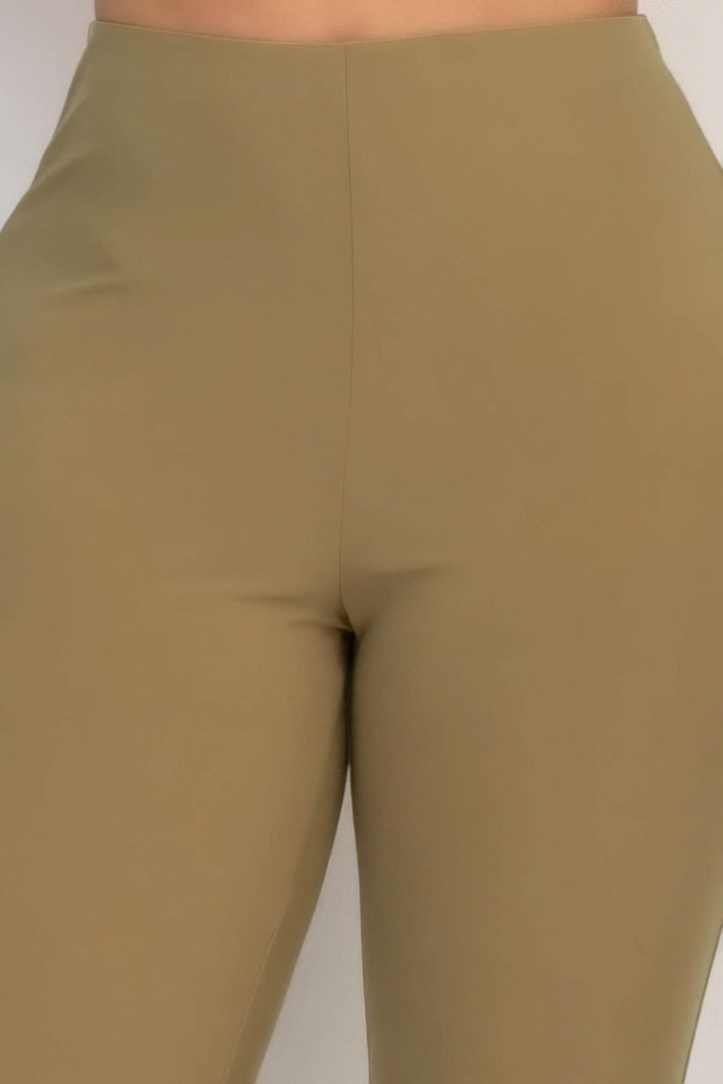 Fit And Flare Elastic Casual Pants - Fit Me For 20