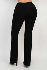 Fit And Flare Elastic Casual Pants - Fit Me For 20