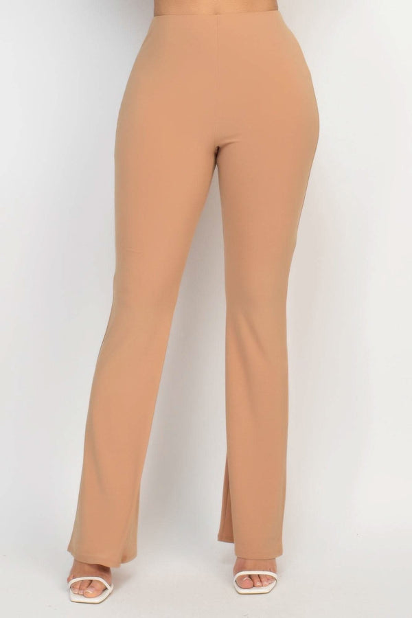 Fit And Flare Elastic Casual Pants - Fit Me For 20