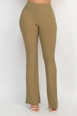 Fit And Flare Elastic Casual Pants - Fit Me For 20