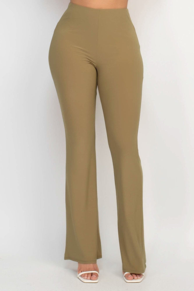Fit And Flare Elastic Casual Pants - Fit Me For 20