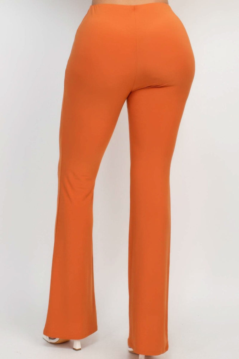 Fit And Flare Elastic Casual Pants - Fit Me For 20
