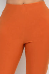 Fit And Flare Elastic Casual Pants - Fit Me For 20