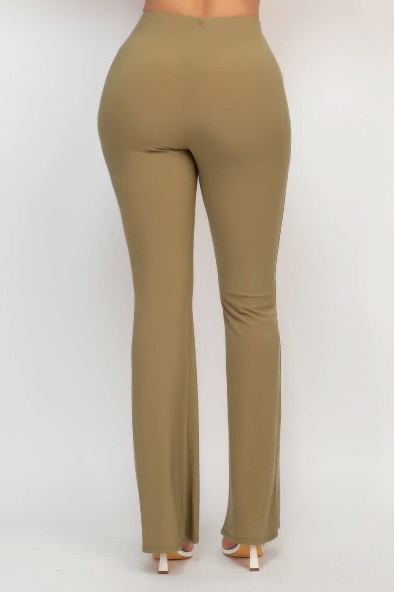 Fit And Flare Elastic Casual Pants - Fit Me For 20