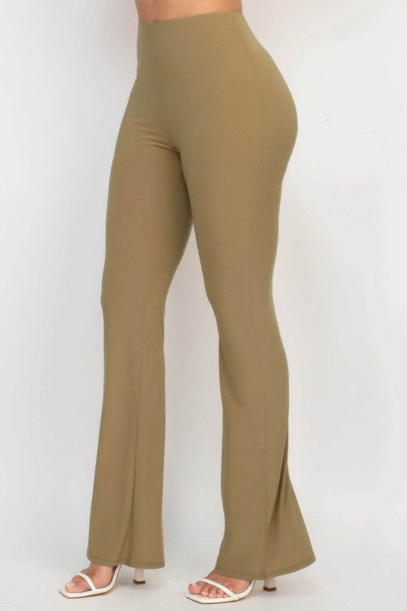 Fit And Flare Elastic Casual Pants - Fit Me For 20