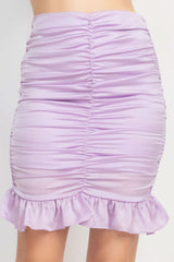 Halter Neck Crop Top & Skirts Set - Fit Me For 20