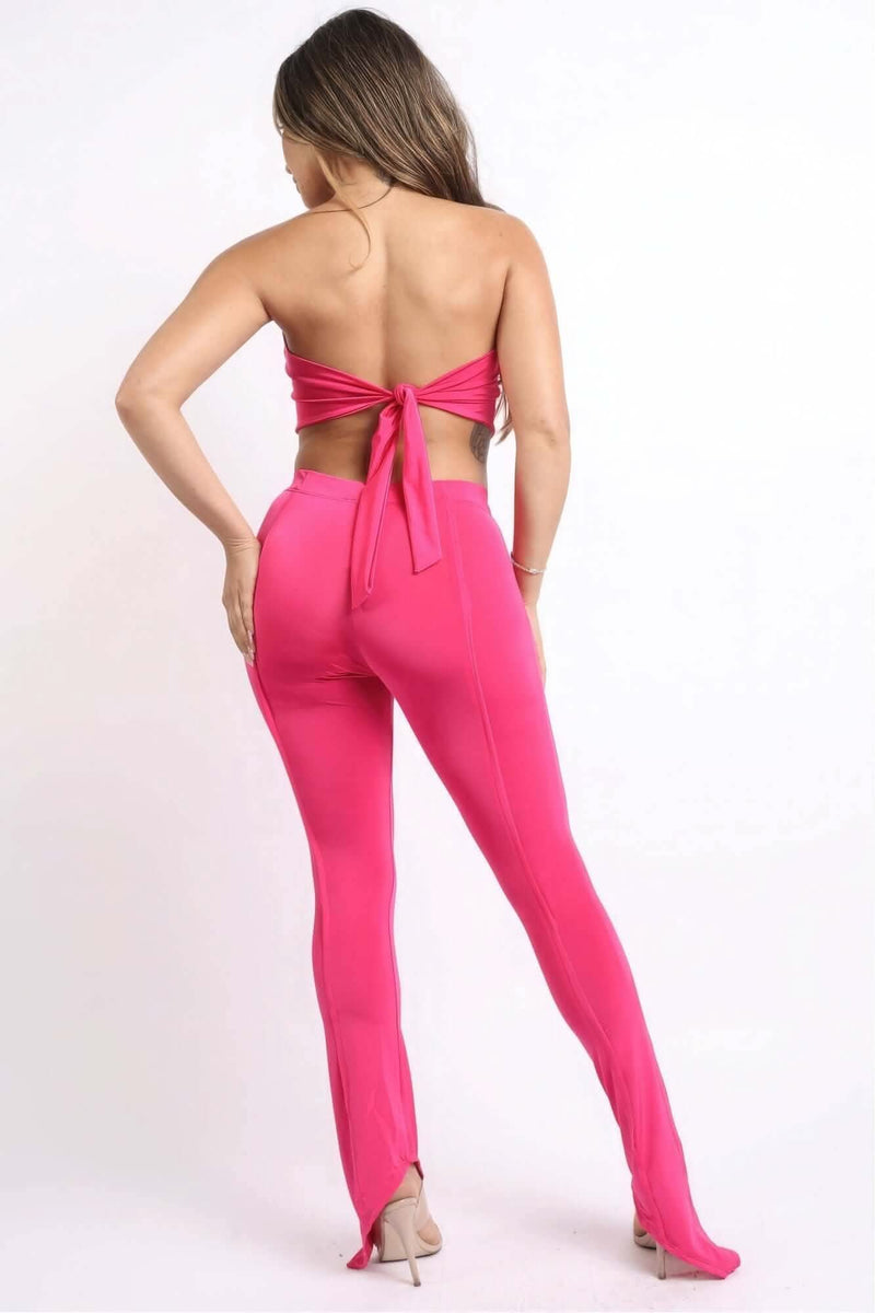 Handkerchief Tube Top Set - Fit Me For 20