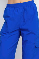 High-rise Cargo Parachute Pants - Fit Me For 20