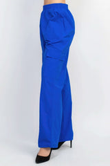 High-rise Cargo Parachute Pants - Fit Me For 20