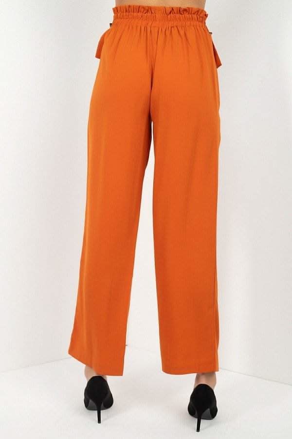 High Waist Paperbag Wide Pants - Fit Me For 20