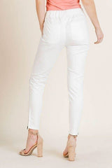 High Waist Skinny Moto Pant - Fit Me For 20