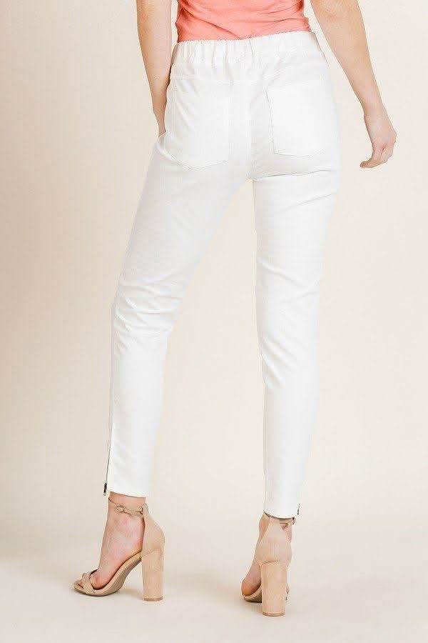 High Waist Skinny Moto Pant - Fit Me For 20