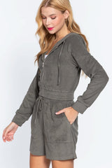 Hoodie Terry Towelling Jacket - Fit Me For 20