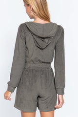 Hoodie Terry Towelling Jacket - Fit Me For 20